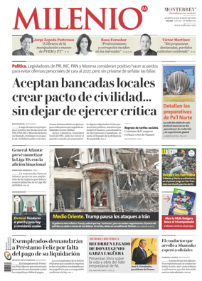 Cover of Milenio Monterrey