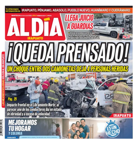 Cover of Periodico Al Dia (Irapuato)