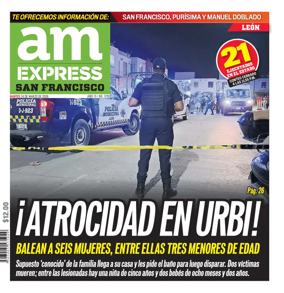 Cover of Periodico AM Express (San Francisco del Ricon)