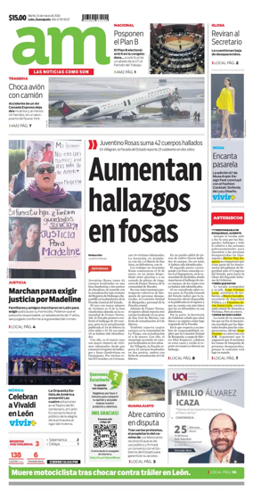 Cover of Periodico AM (Leon)