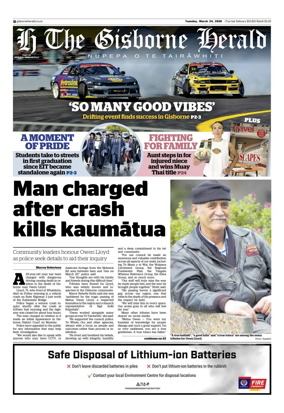 Cover of The Gisborne Herald