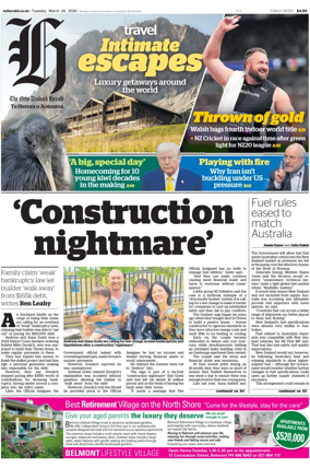 Cover of The New Zealand Herald