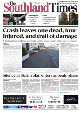 Cover of The Southland Times