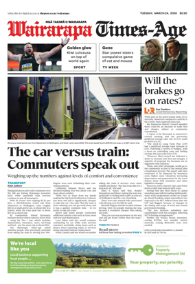 Cover of Wairarapa Times-Age (NZ)