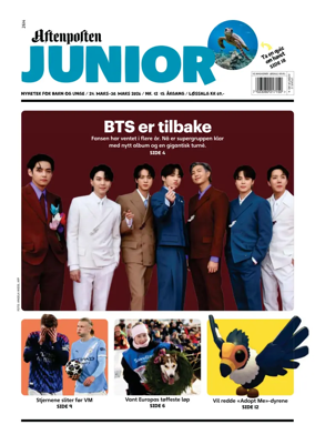 Cover of Aftenposten Junior