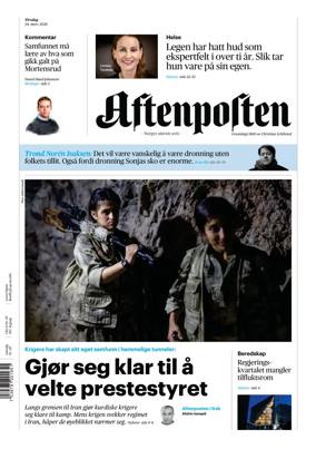 Cover of Aftenposten