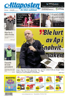 Cover of Altaposten
