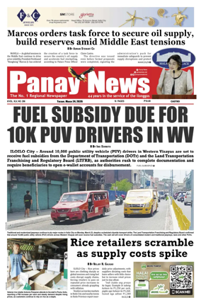 Cover of Panay News