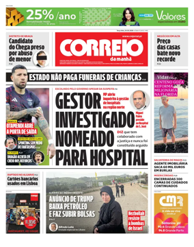 Cover of Correio da Manha