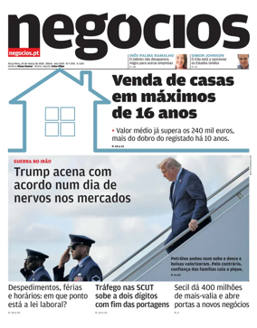 Cover of Jornal de Negocios
