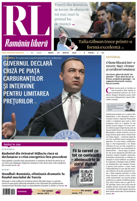 Cover of Romania Libera