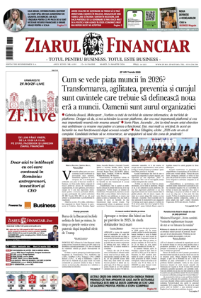 Cover of Ziarul Financiar