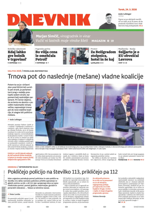 Cover of Dnevnik (Slovenija)