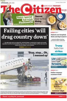 Cover of The Citizen (Gauteng)