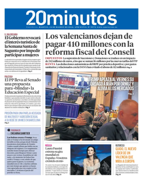 Cover of 20 Minutos Valencia