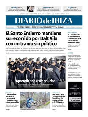 Cover of Diario de Ibiza
