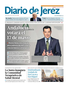 Cover of Diario de Jerez