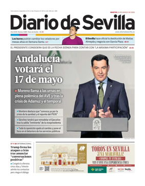 Cover of Diario de Sevilla