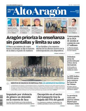 Cover of Diario del Alto Aragon