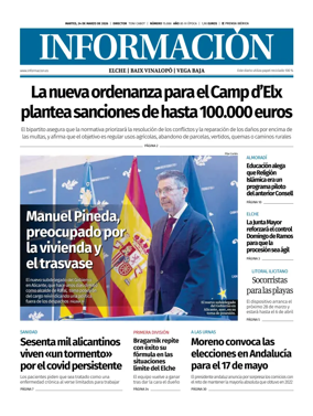 Cover of Diario Informacion (Elche y Vega Baja)