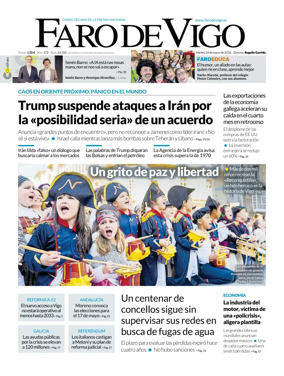 Cover of Faro de Vigo