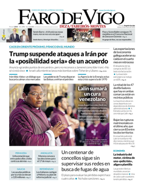 Cover of Faro de Vigo (Deza/Tabeiros-Montes)