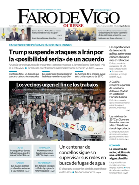 Cover of Faro de Vigo (Ourense)