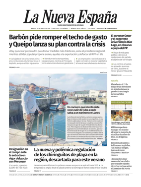 Cover of La Nueva Espana