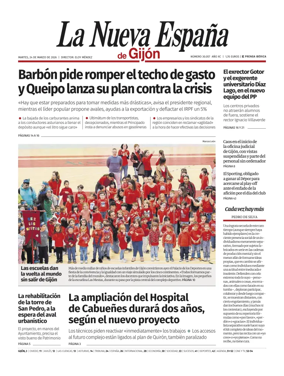 Cover of La Nueva Espana (Gijon)