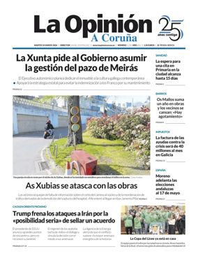 Cover of La Opinion de A Coruna