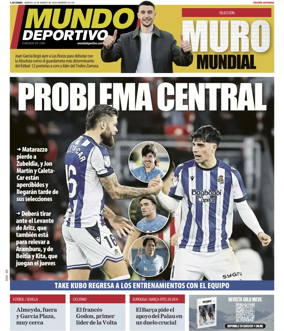 Cover of Mundo Deportivo (Gipuzkoa)