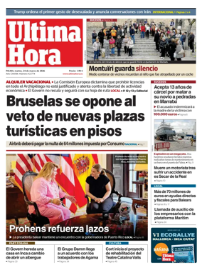 Cover of Ultima Hora