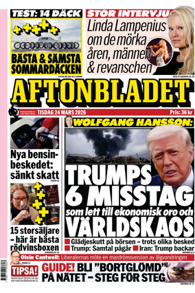 Cover of Aftonbladet