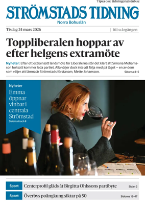Cover of Stromstads Tidning