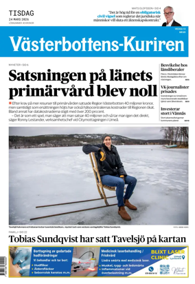 Cover of Vasterbottens-Kuriren