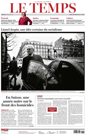 Cover of Le Temps