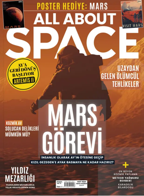 Cover of All About Space (Turkey)