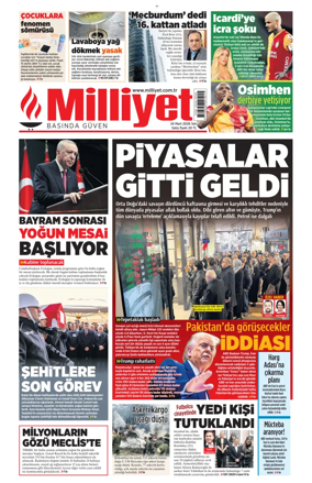 Cover of Milliyet