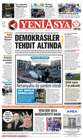 Cover of Yeni Asya