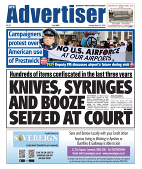 Cover of Ayr Advertiser