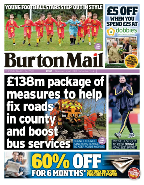 Cover of Burton Mail