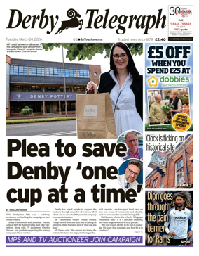 Cover of Derby Telegraph