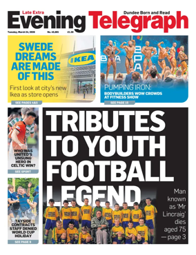 Cover of Evening Telegraph (First Edition)