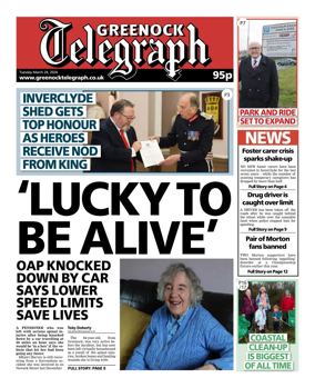 Cover of Greenock Telegraph