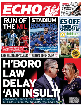 Cover of Liverpool Echo