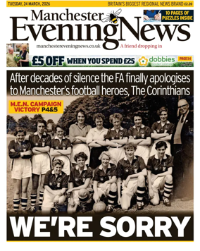 Cover of Manchester Evening News