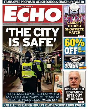 Cover of South Wales Echo