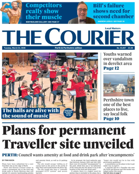 Cover of The Courier & Advertiser (Perth and Perthshire Edition)