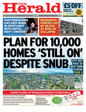 Cover of The Plymouth Herald