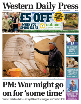 Cover of Western Daily Press